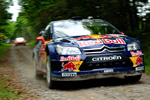 2010.9.11撮影。ラリージャパンにて。キミ･ライコネンのシトロエンC4 WRC。